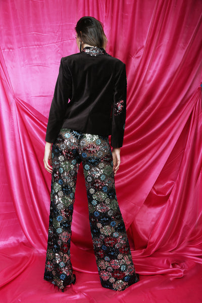Accented Blazer and Matching Trouser