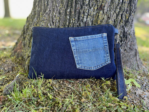 Pocket Denim Pouch
