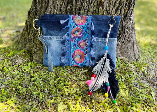 Boho Artsy Pouch