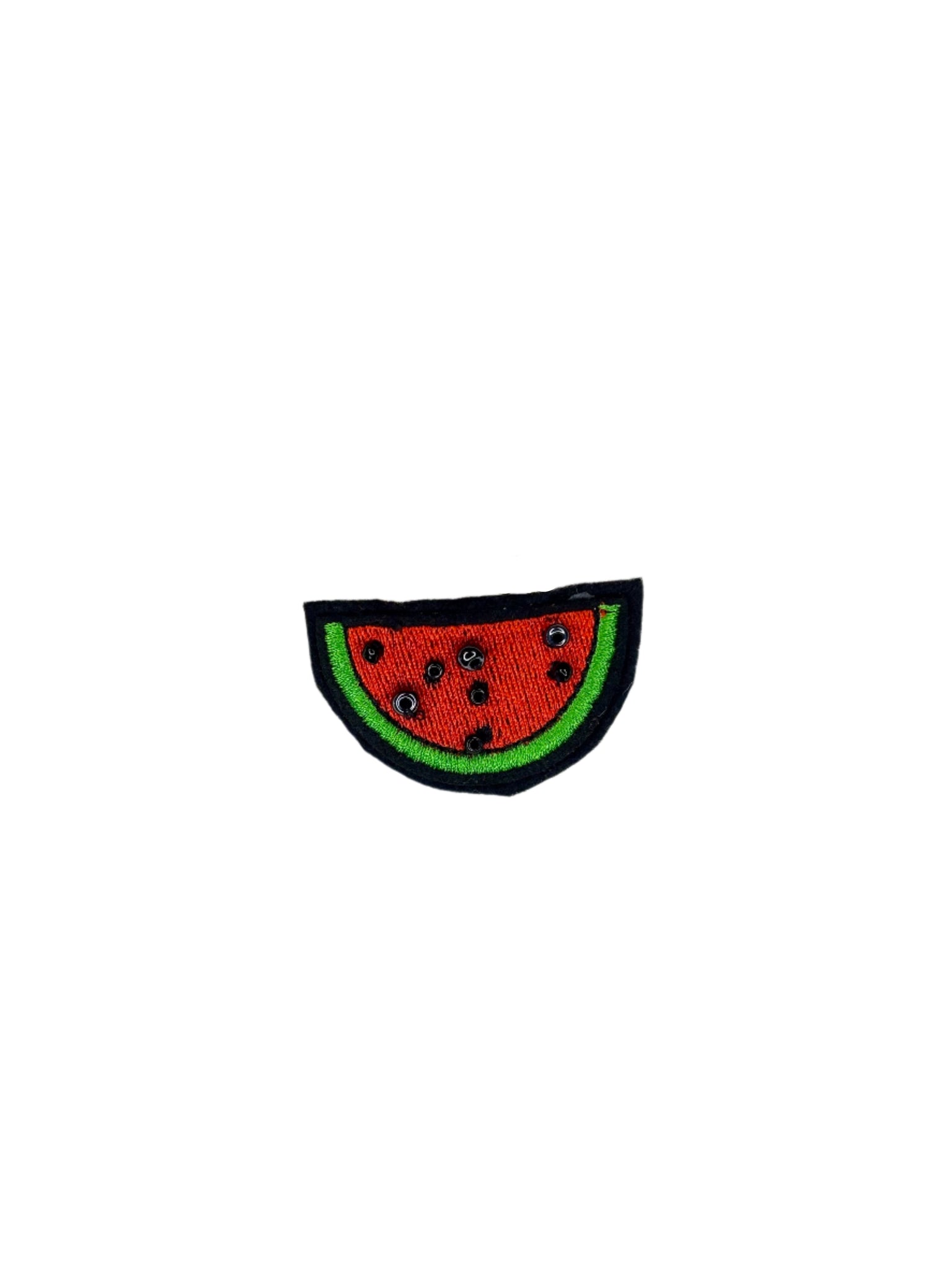 Small watermelon brooch