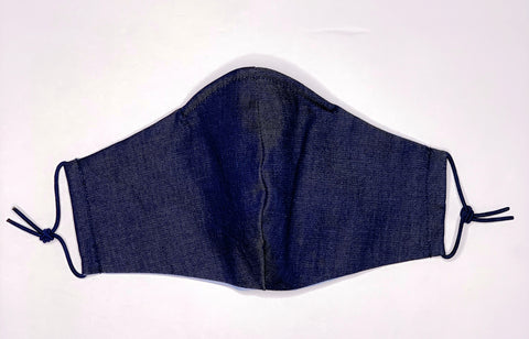 Young Adult's Denim Mask
